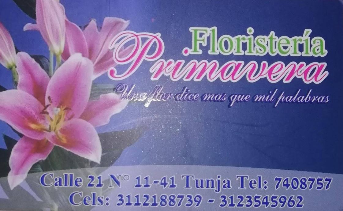 Floristería Primavera Tunja