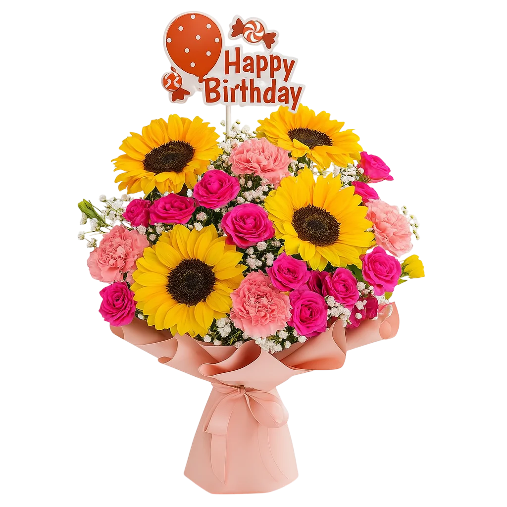 ramos de flores para cumpleaños