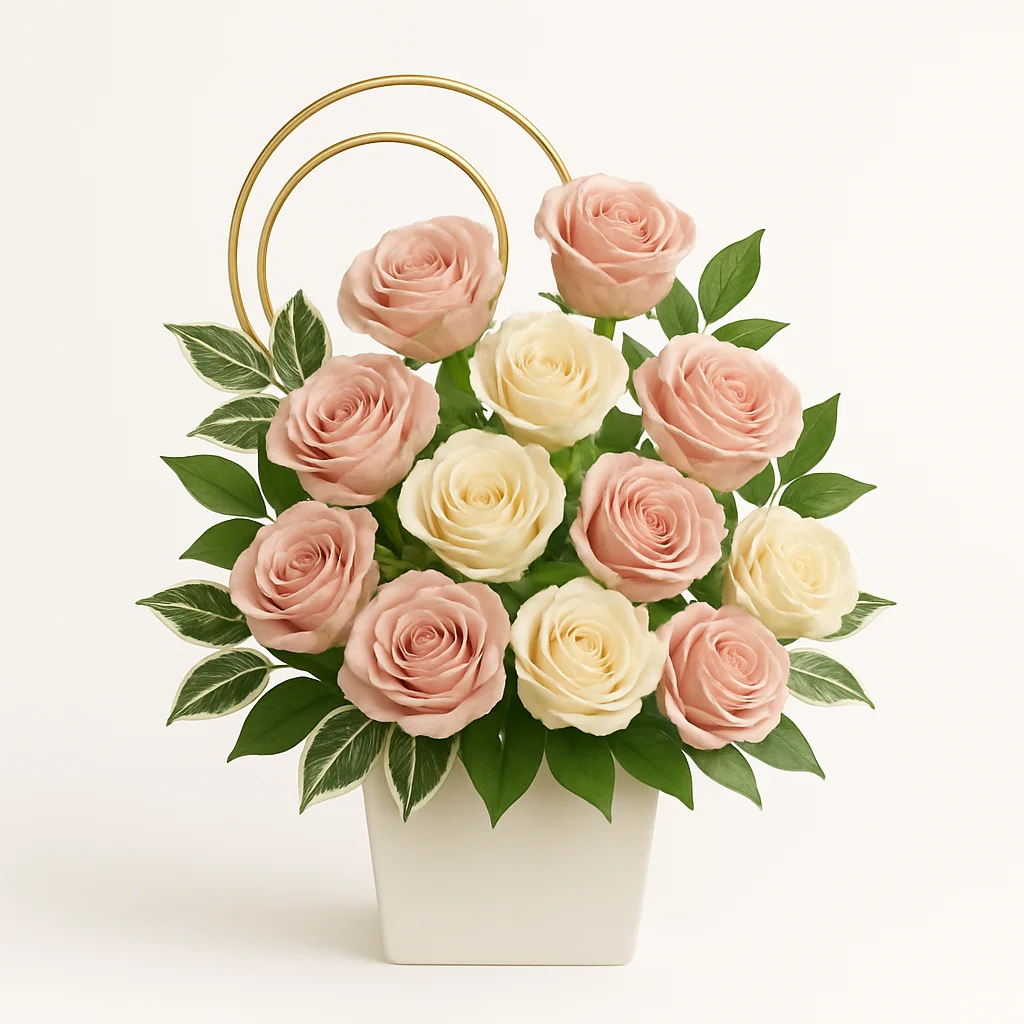 Arreglo con rosas