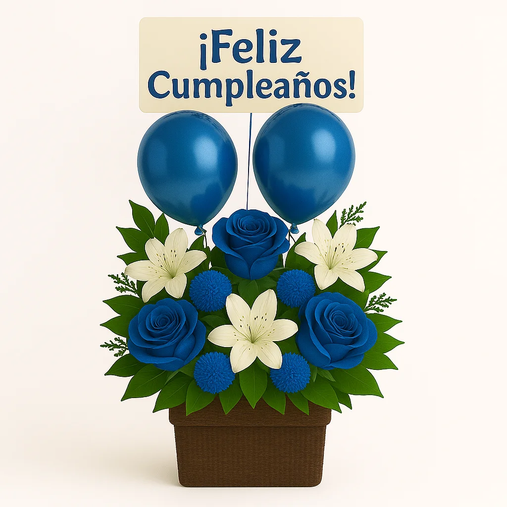 Arreglo de cumpleaños para hombre