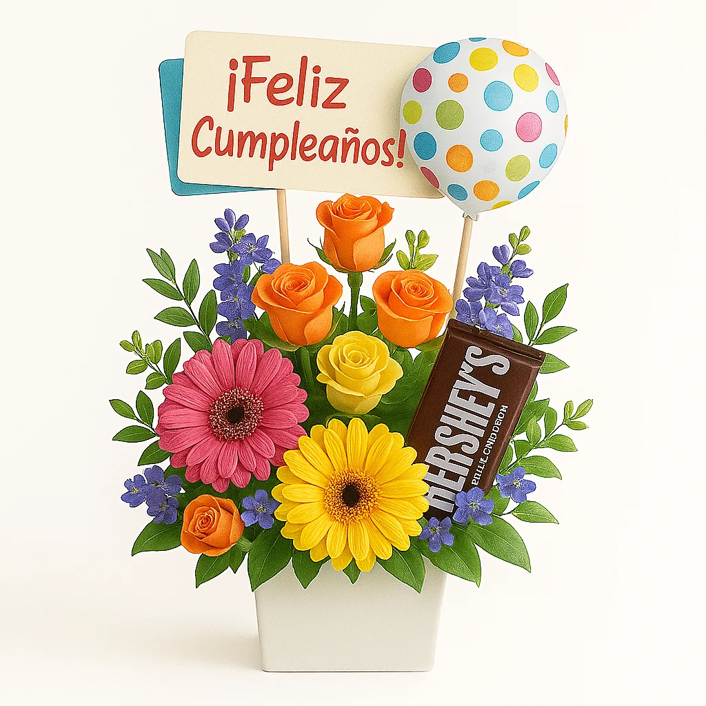 Arreglo para cumpleaños