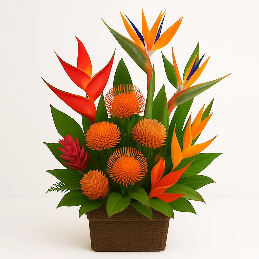 Arreglo tropical o exótico