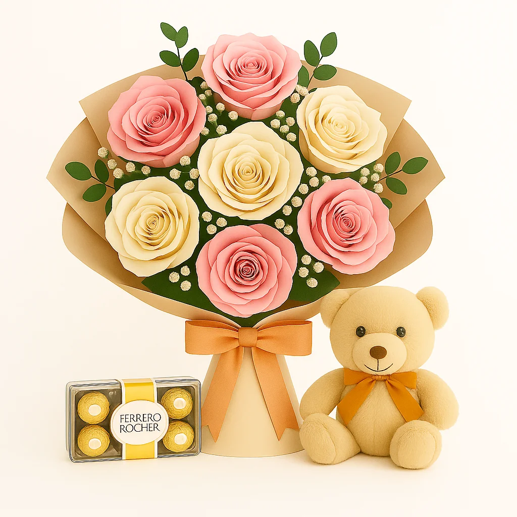 Ramo con Chocolates o Peluches
