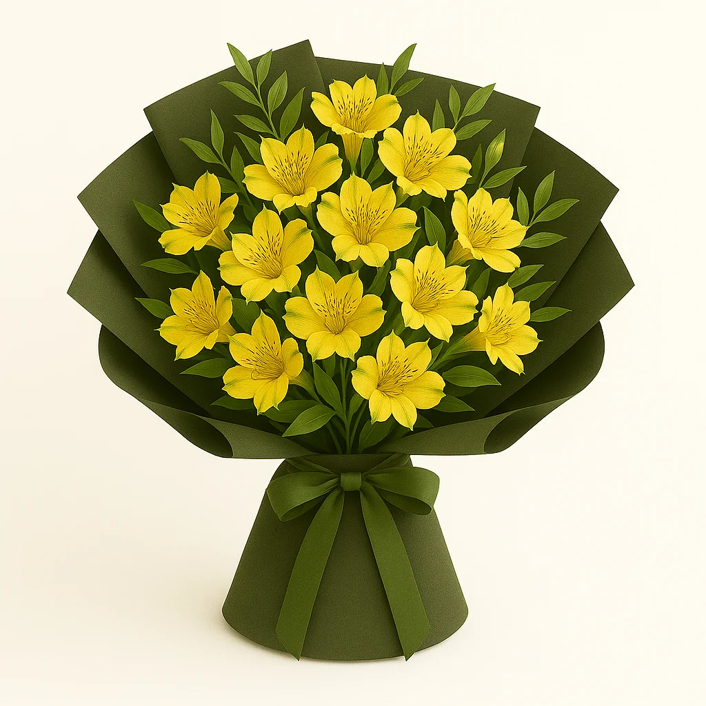 Ramo de flores con Astromelias