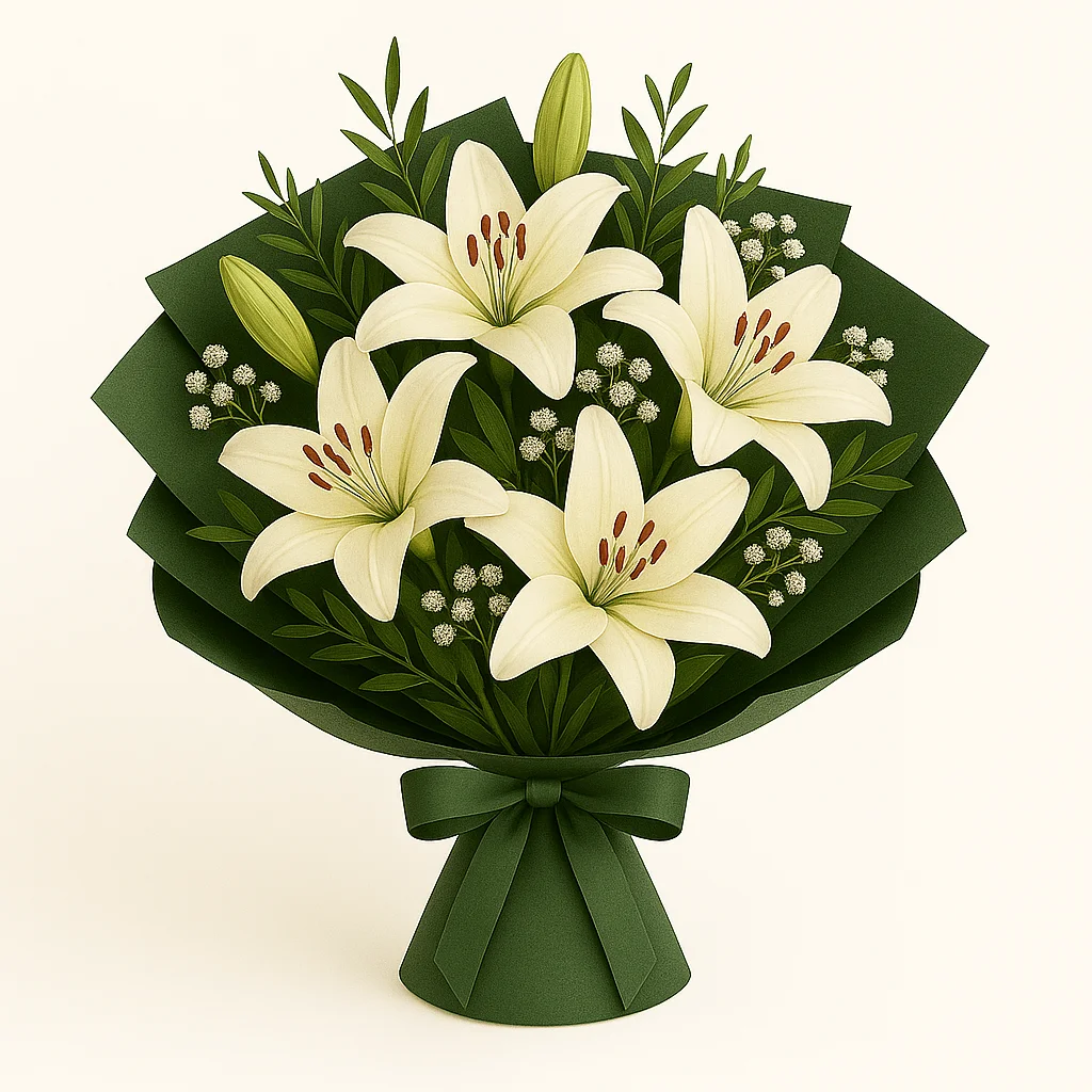 Ramo de flores con Lirios
