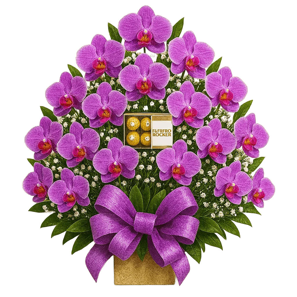 arreglos florales de orquídeas