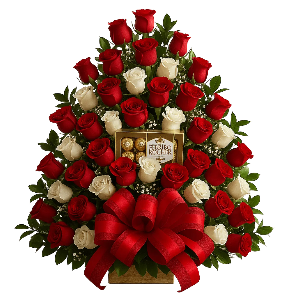 arreglos florales de rosas rojas