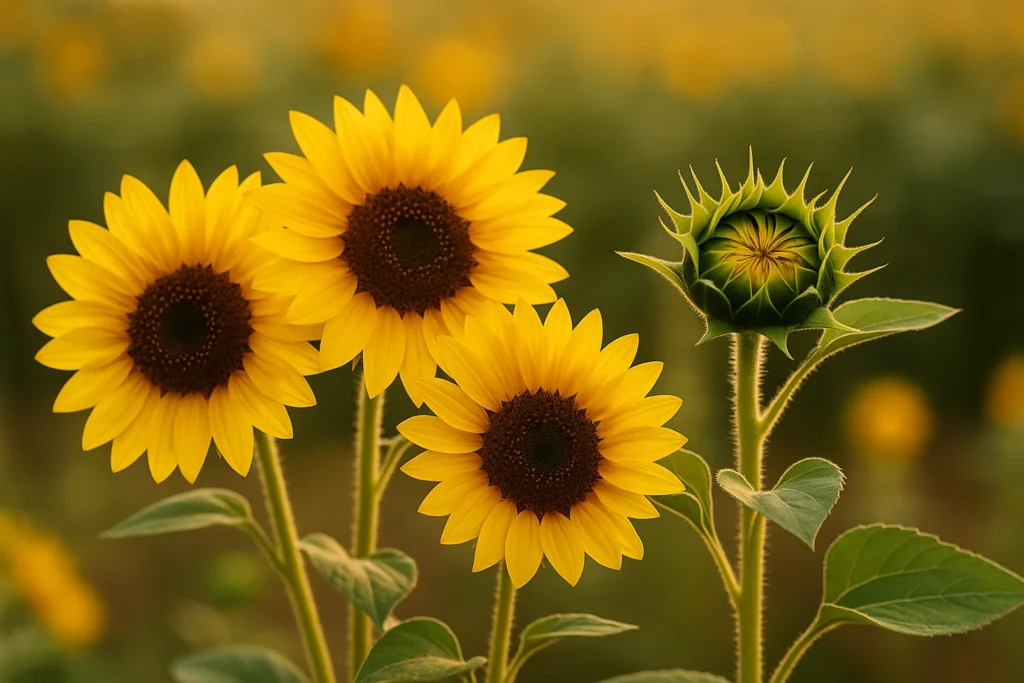 Curiosidades botánicas de los girasoles