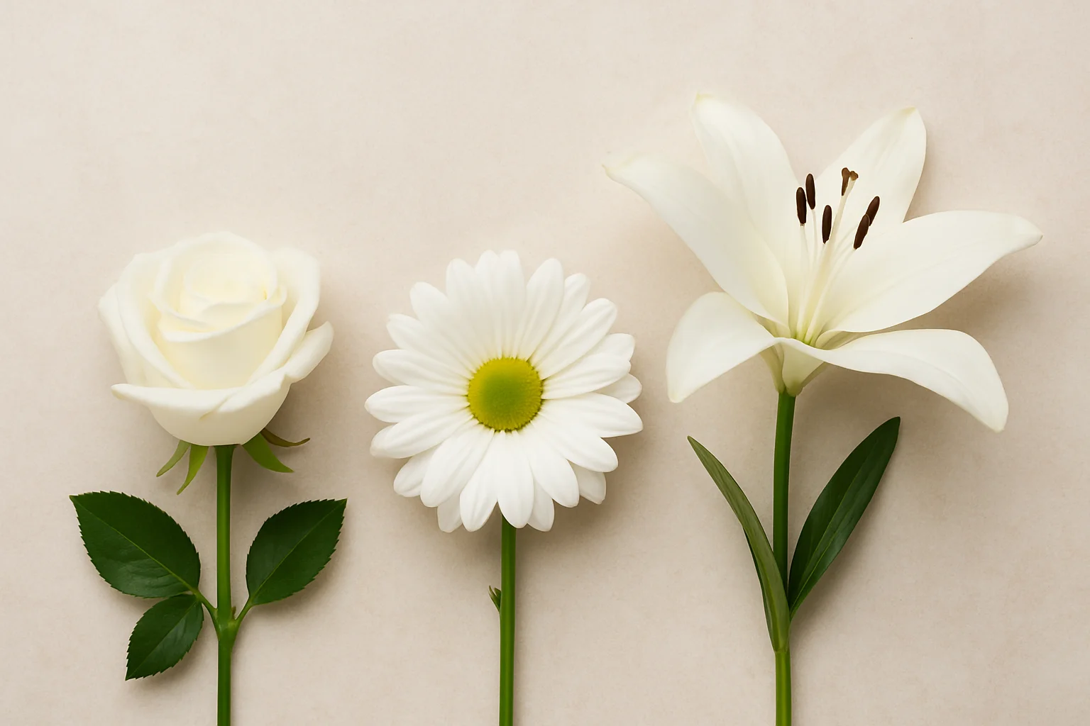 Significado de las flores blancas