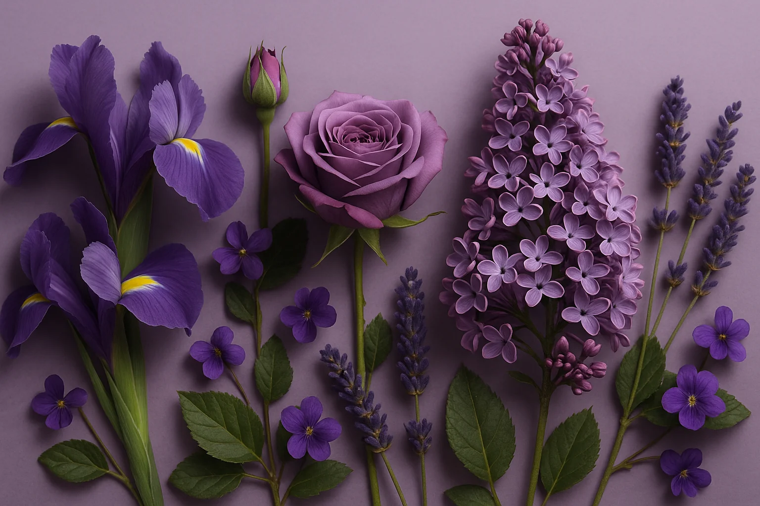 Significado de las flores moradas