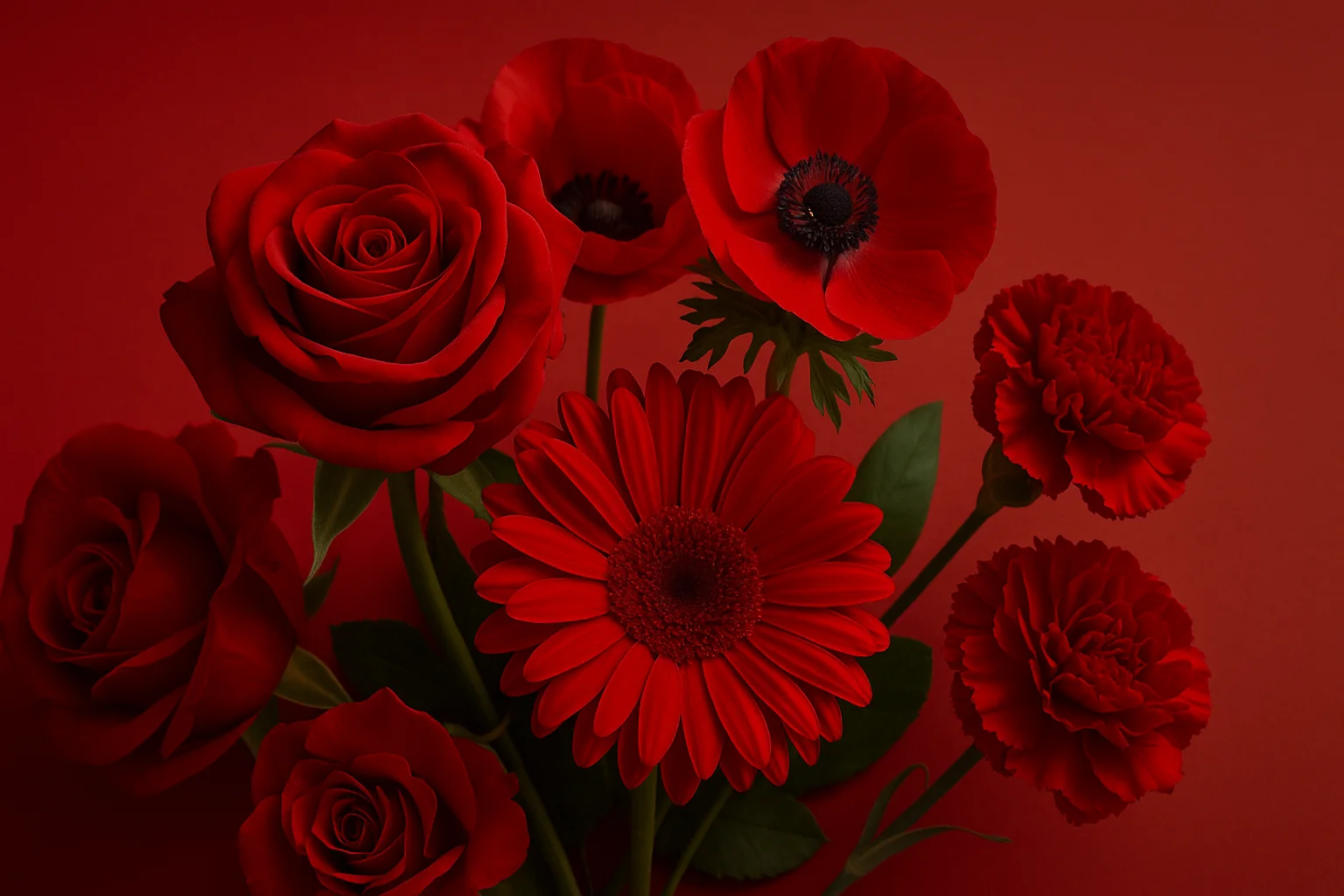 Significado de las flores rojas